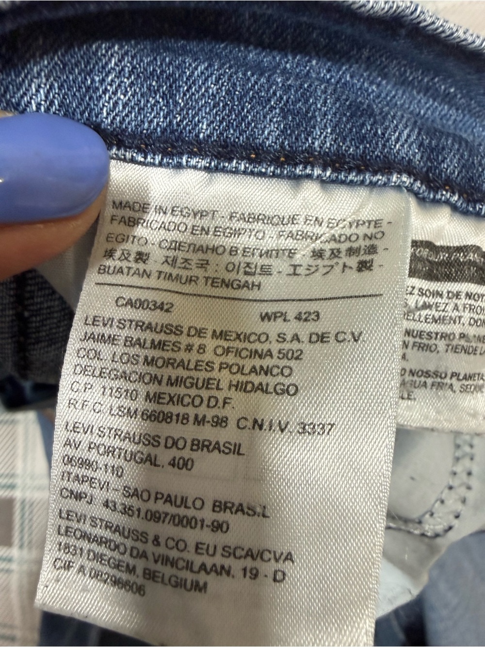 Levi's Women's Bootcut Jeans in Blue Denim - Picture 5 of 8